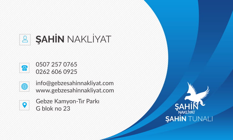 GEBZE ŞAHİN NAKLİYAT